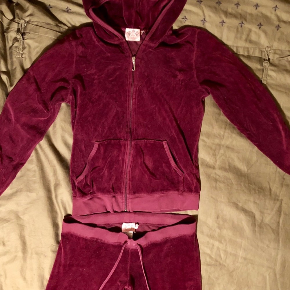 Juicy Couture Tracksuit Velour